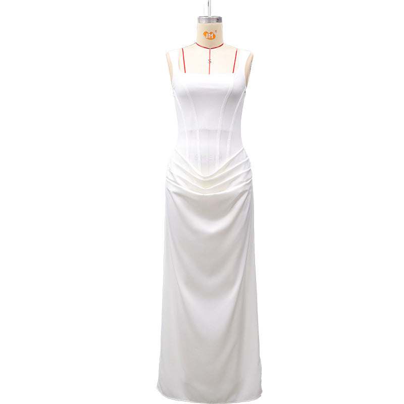 Théa Ruched Column Dress