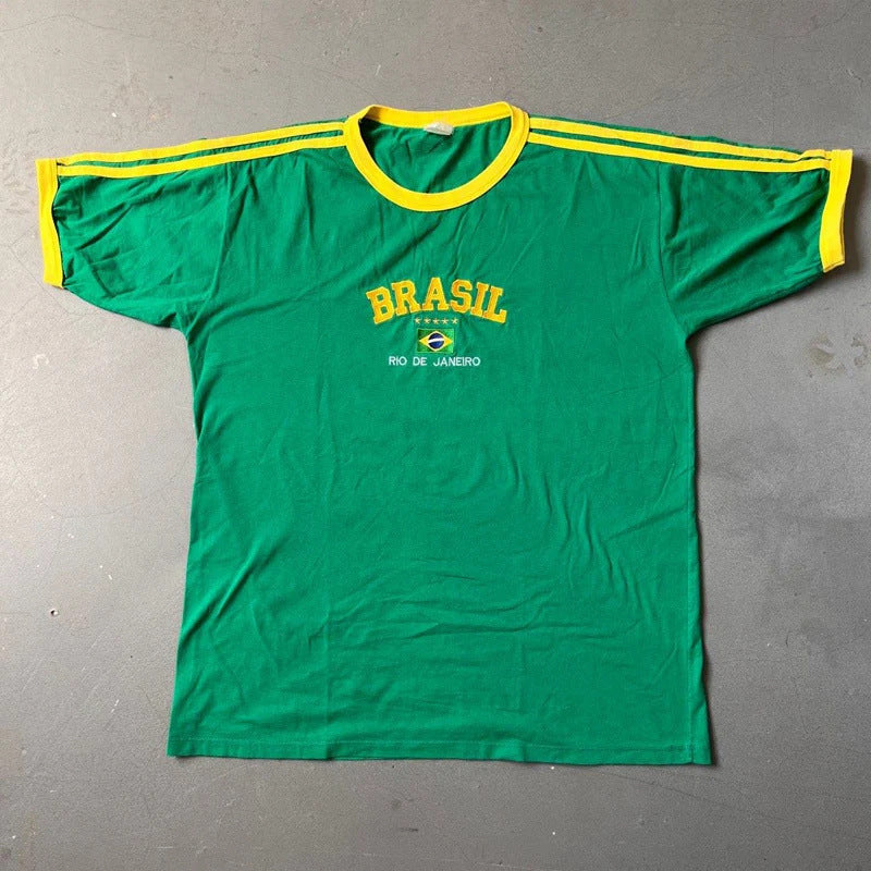 Brazil Cropped Tee