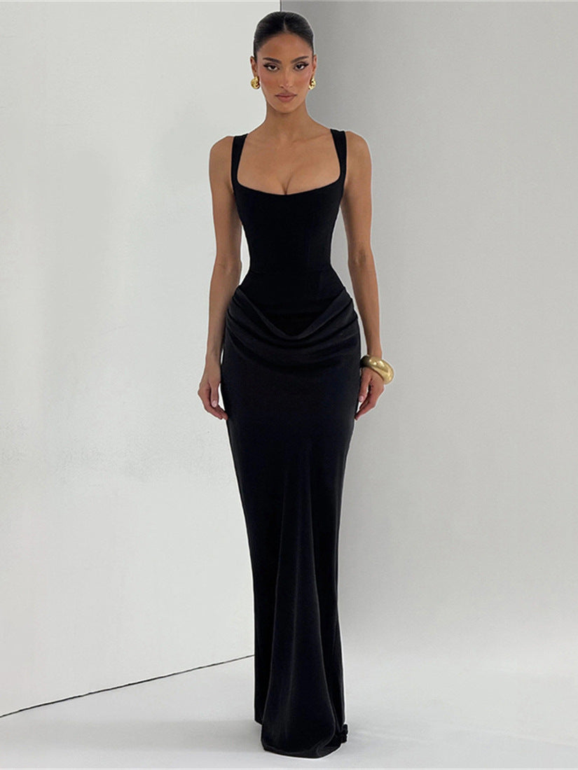 Théa Ruched Column Dress