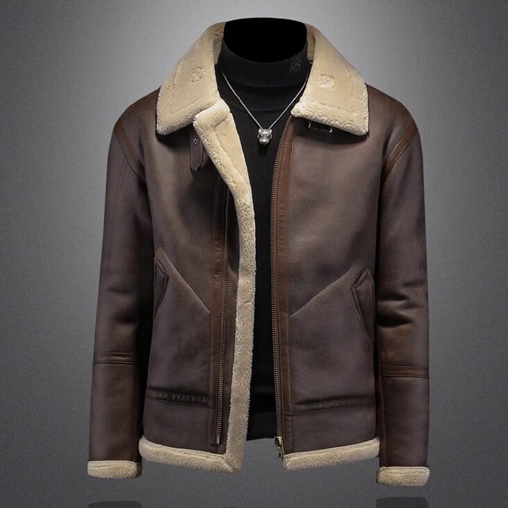 Bronson Leather Fur Jacket