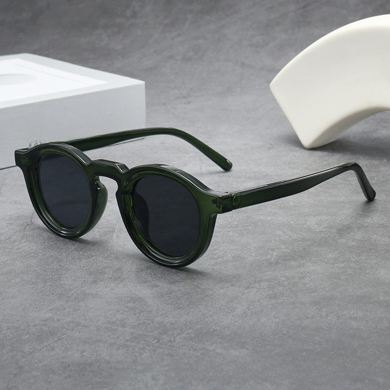 Round Frame UV Protection Sunglasses