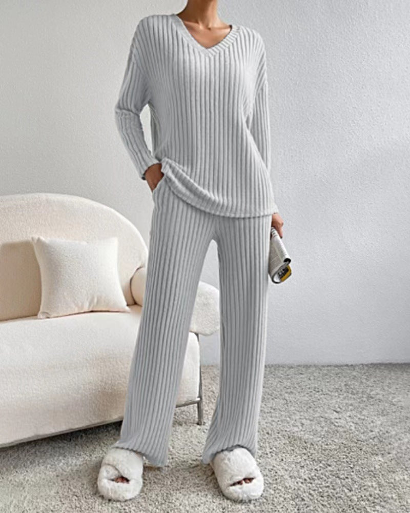 Sora Ribbed Knit Set