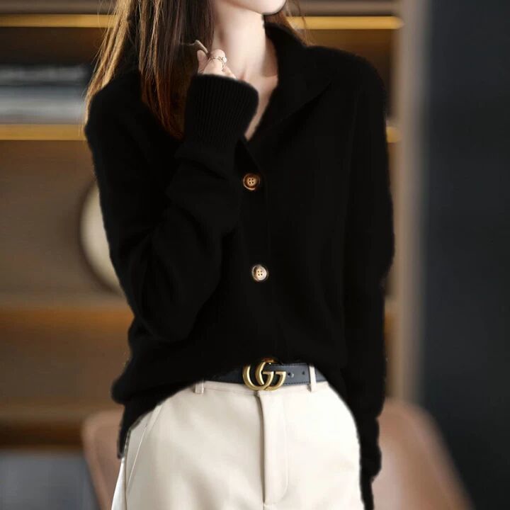 Arlo Knit Stand Collar Cardigan