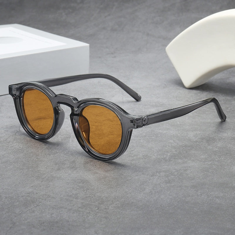 Round Frame UV Protection Sunglasses