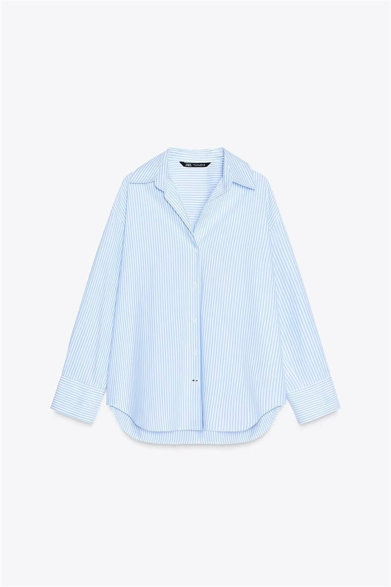 Marin Striped Lapel Shirt