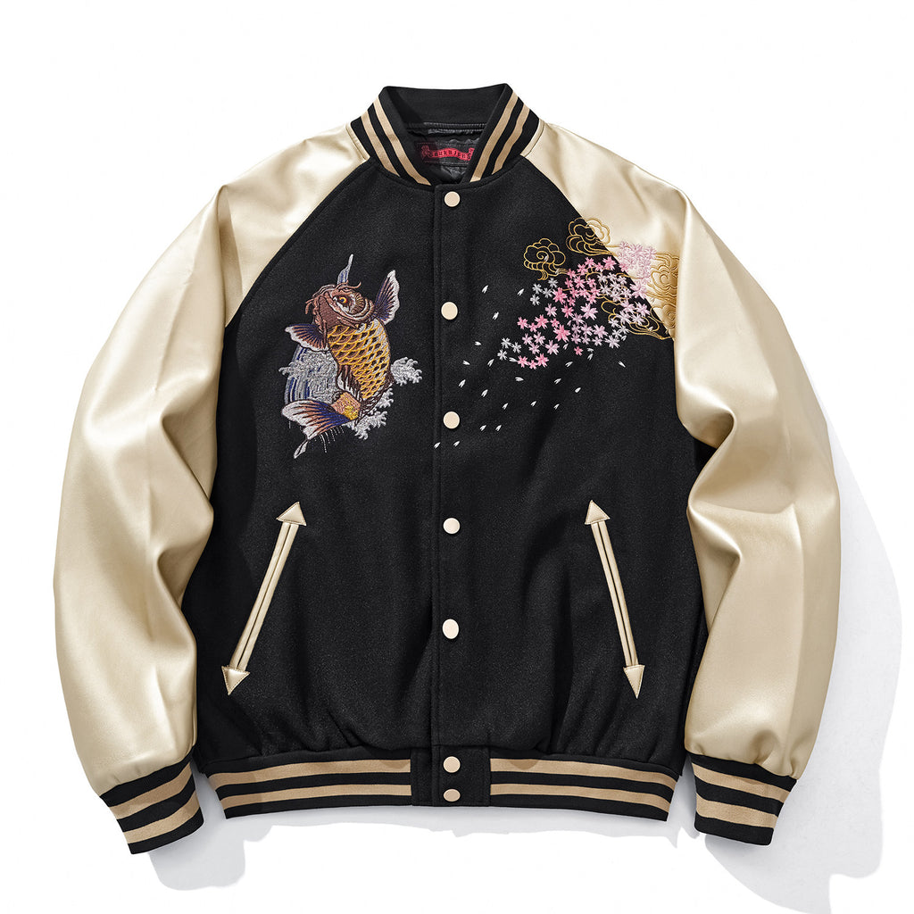 Kairo Embroidered Varsity Jacket