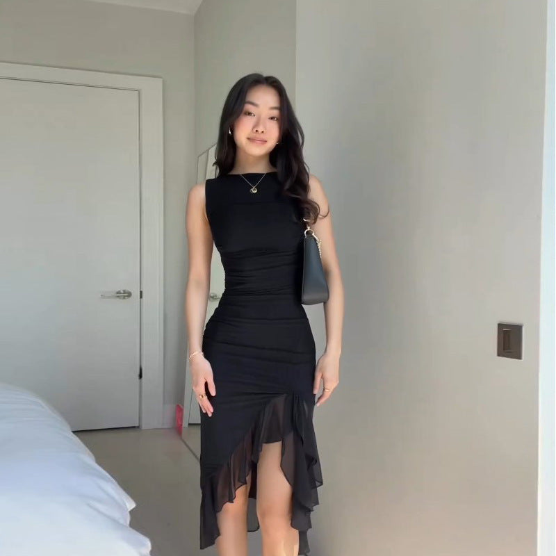 Noctelle Backless Column Dress