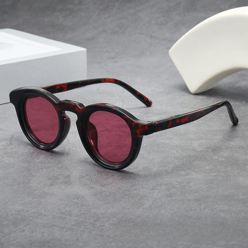 Round Frame UV Protection Sunglasses