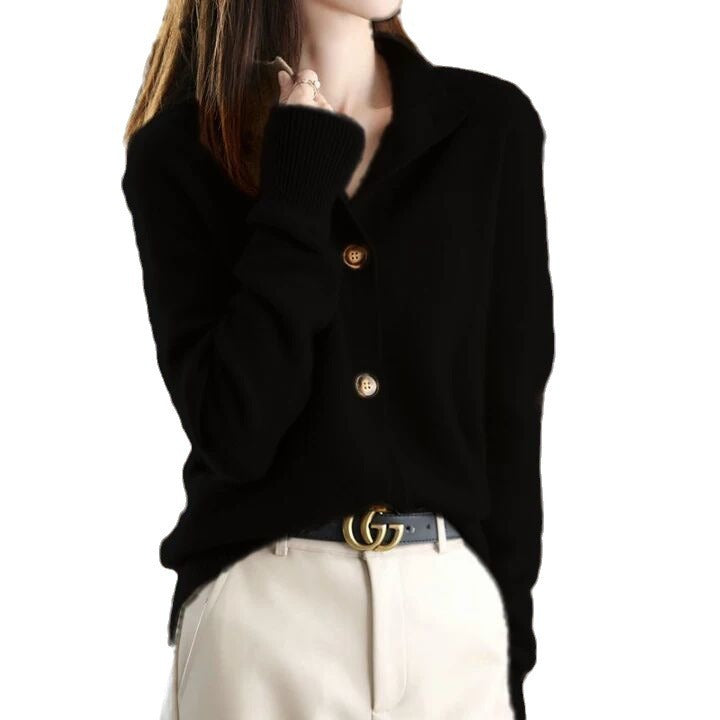 Arlo Knit Stand Collar Cardigan