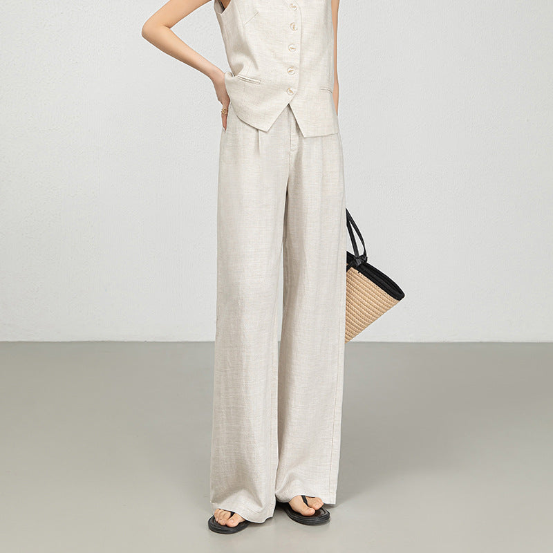 Marcella Heritage Linen Pants