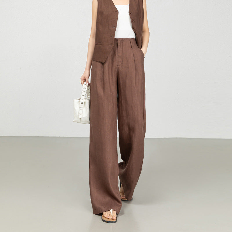 Marcella Heritage Linen Pants