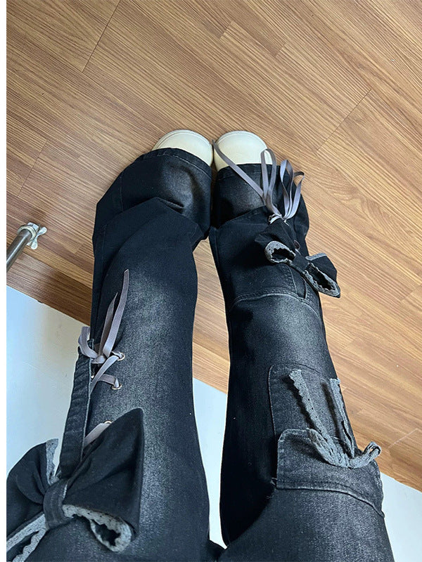 Vesper Bow Flare Denim