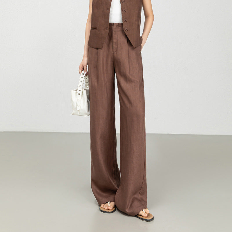 Marcella Heritage Linen Pants