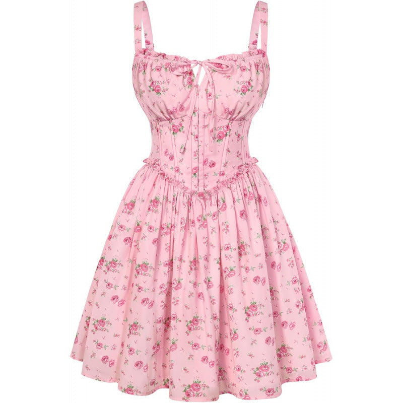 Roselle Bloom Mini Dress