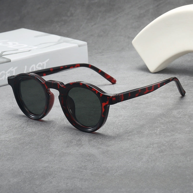Round Frame UV Protection Sunglasses