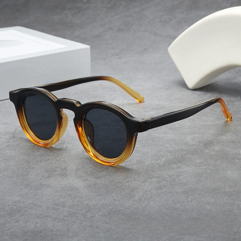Round Frame UV Protection Sunglasses