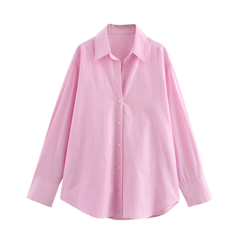 Marin Striped Lapel Shirt