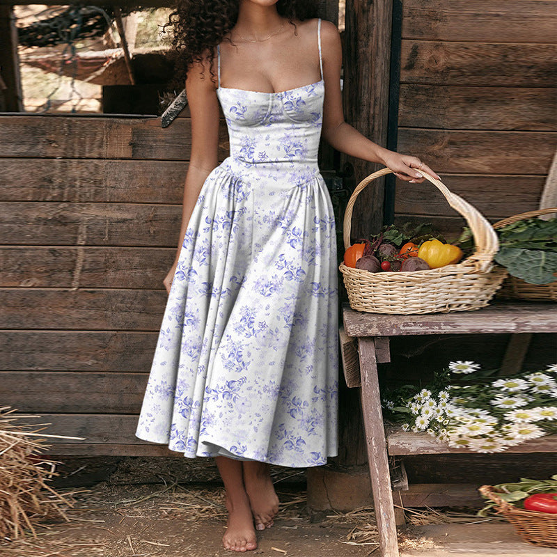 Amorette Tie Strap Maxi