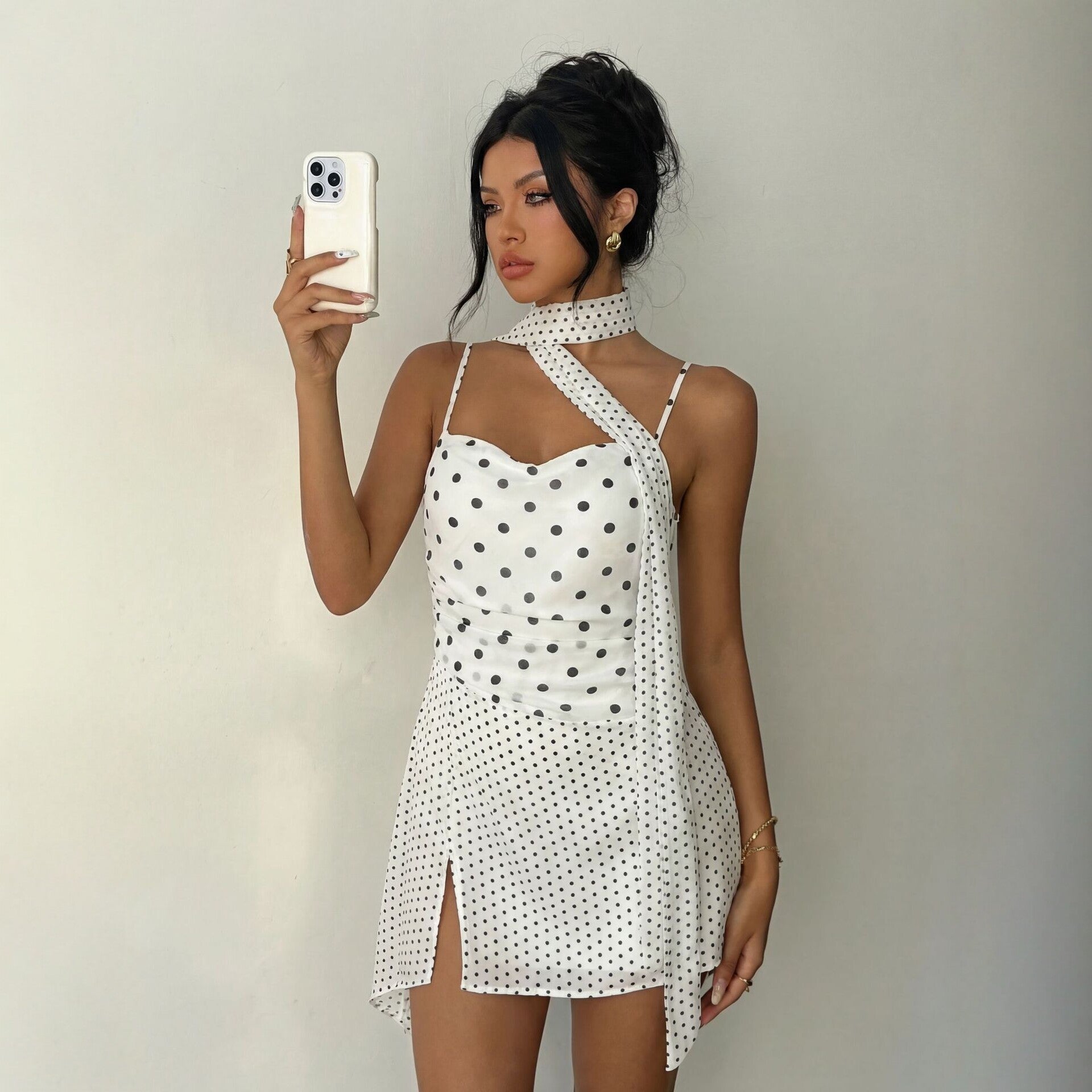 Celina Polka Dot Mini