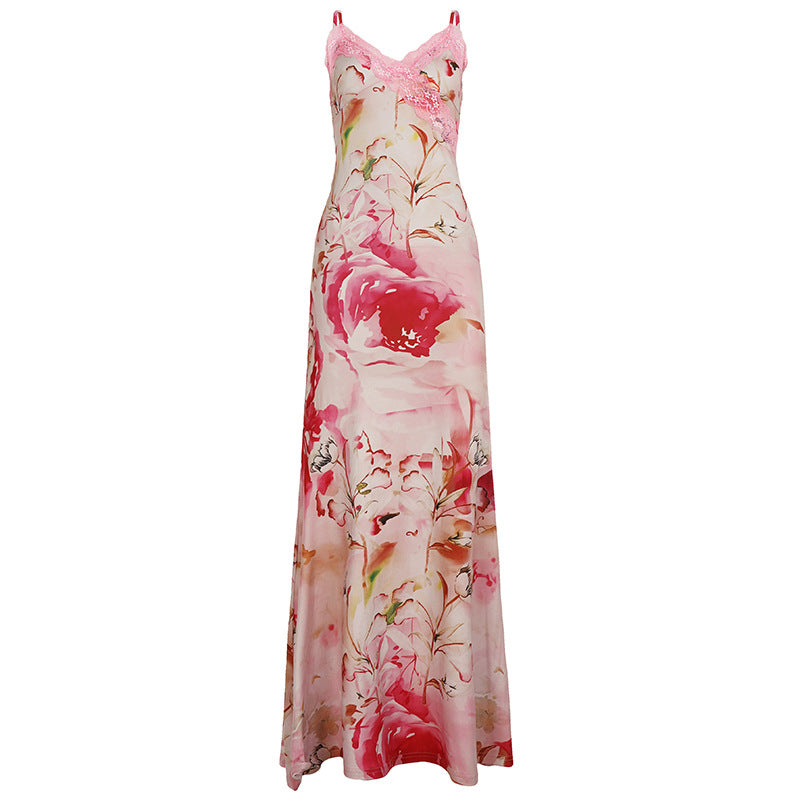 Floréline Lace Floral Dress