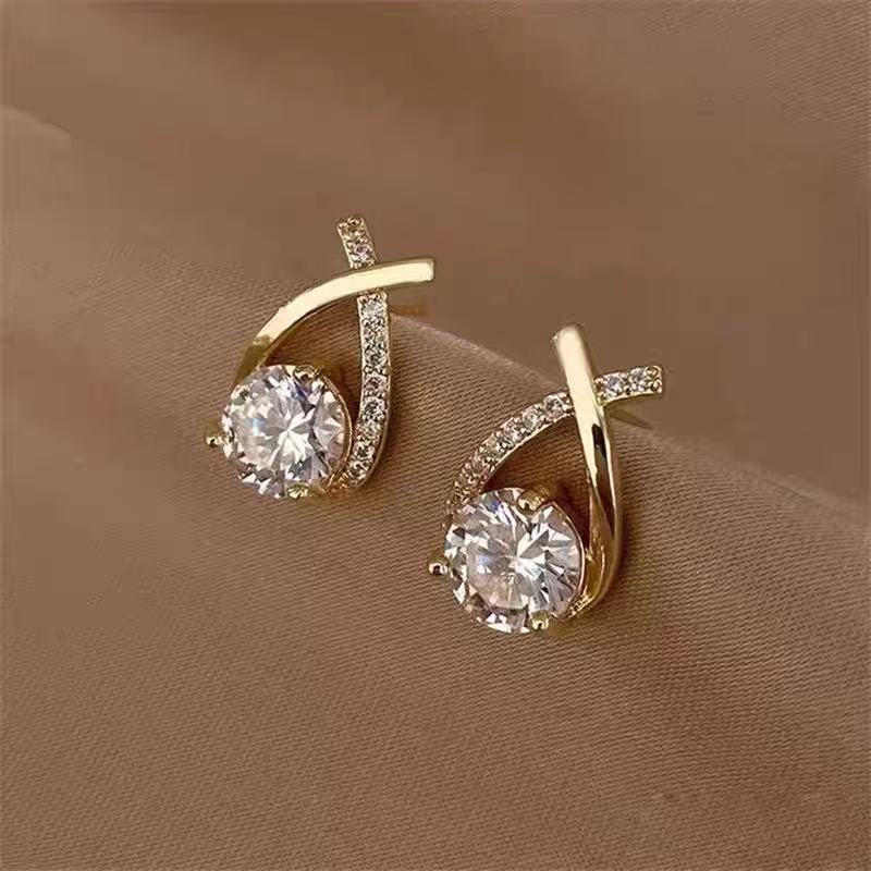 Aurel Cross Earrings