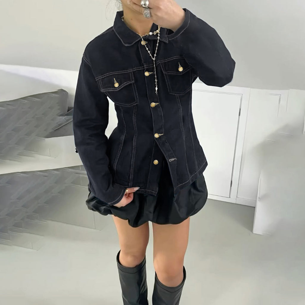 Dorian Denim Structured Shirt