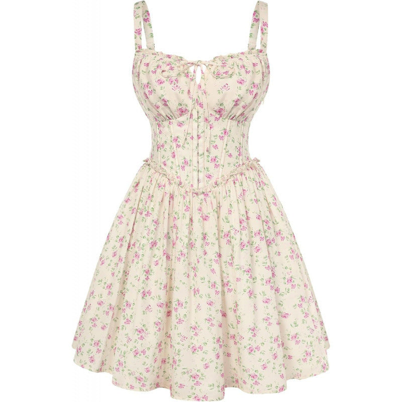 Roselle Bloom Mini Dress