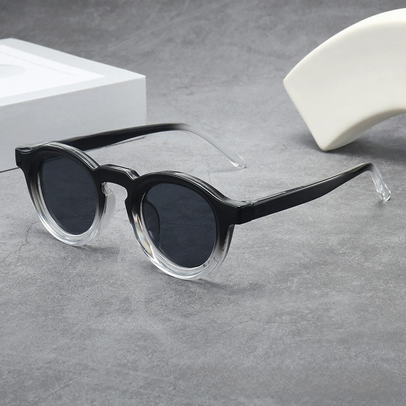 Round Frame UV Protection Sunglasses