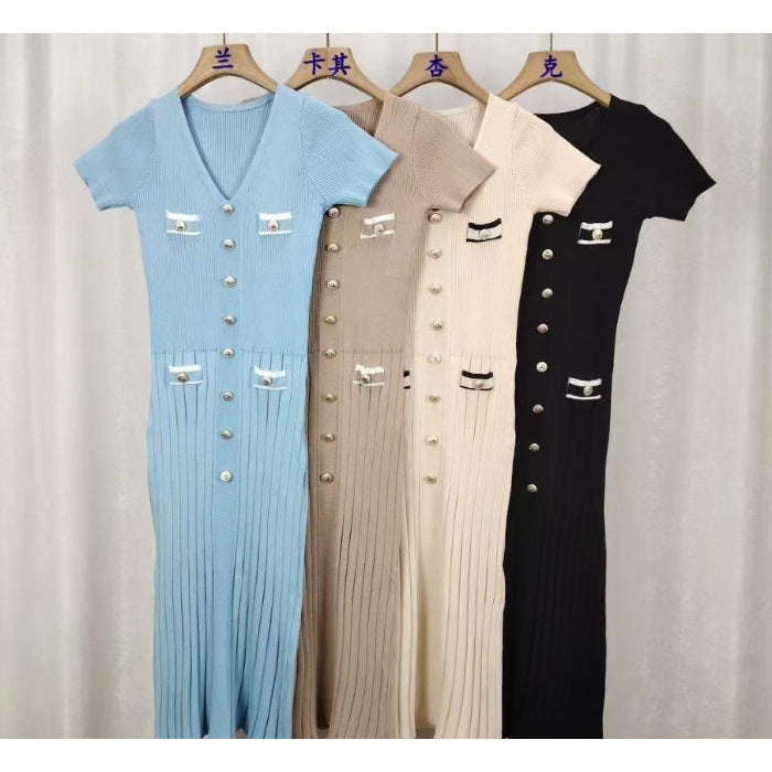 Blaire Knit Button Maxi