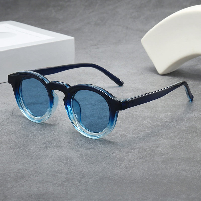 Round Frame UV Protection Sunglasses