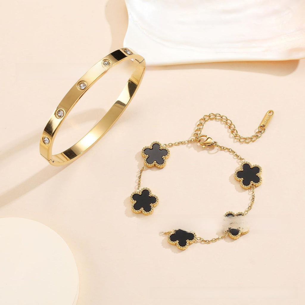 Petaline Gold Bracelet