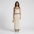 Noiré Knit Vest and Skirt Set
