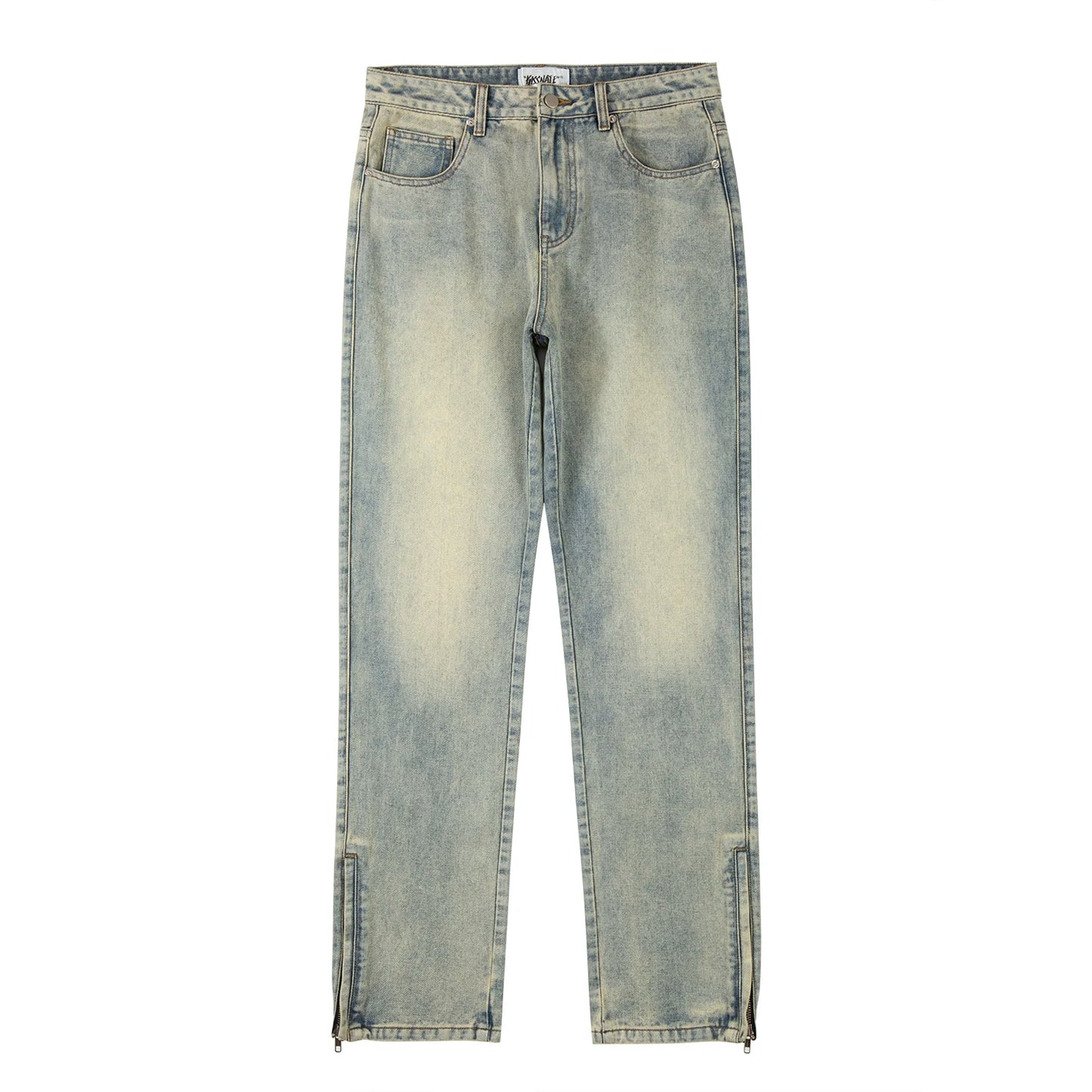 Vintage washed retro jeans