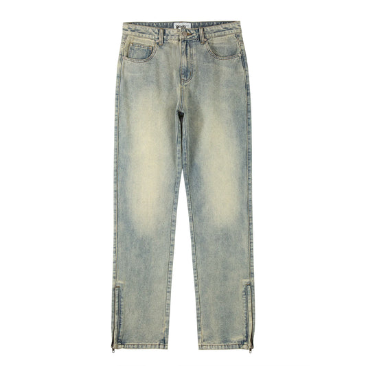 Vintage washed retro jeans