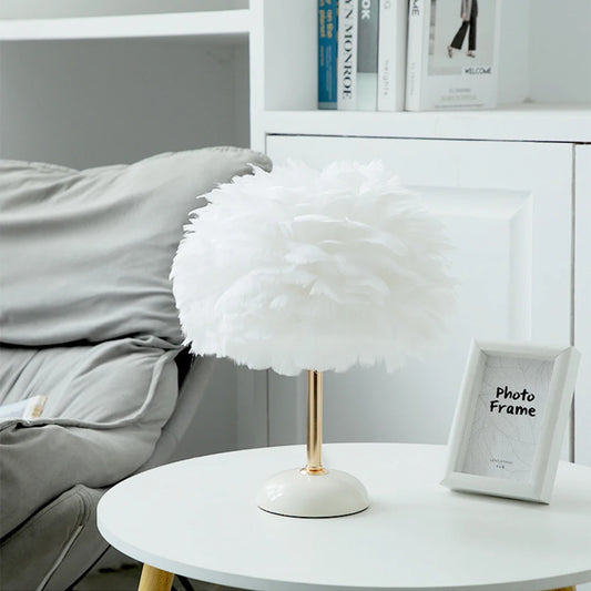 Lumi Plume Feather Lamp