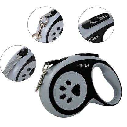 Xela Paw Retractable Leash