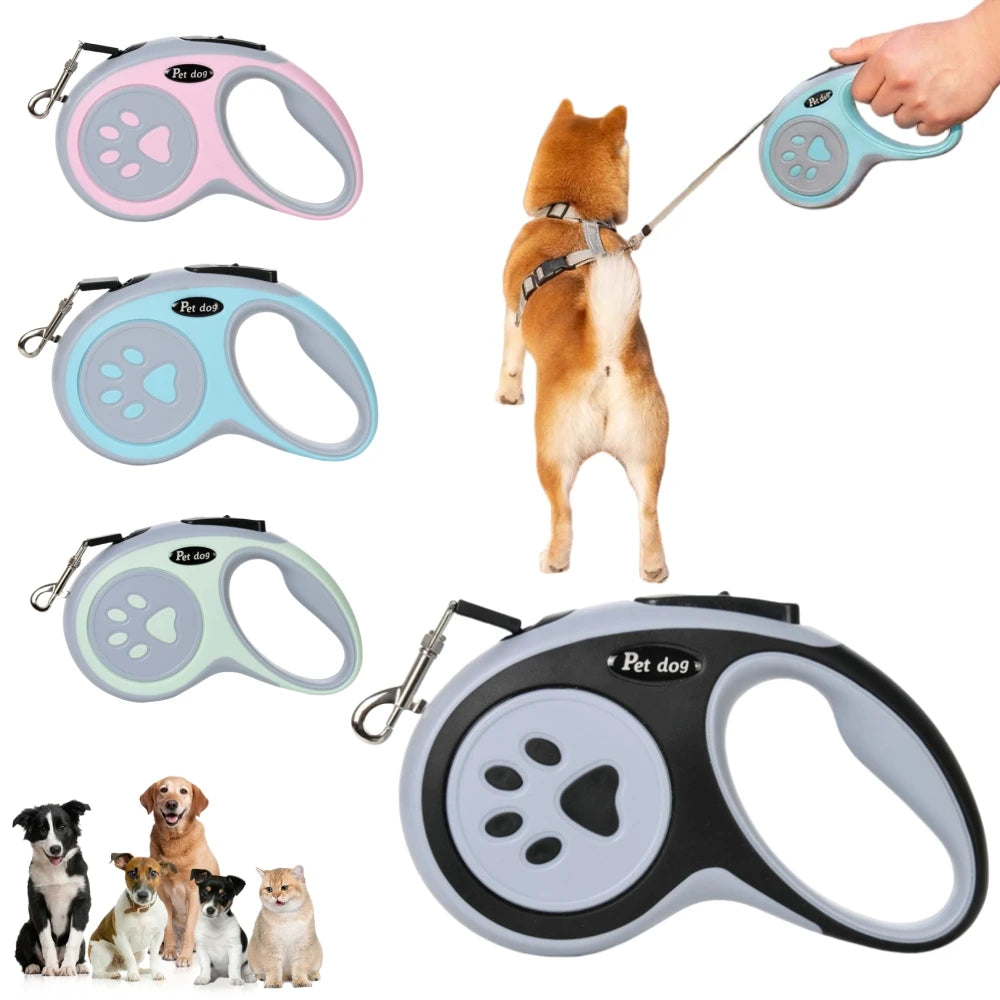 Xela Paw Retractable Leash