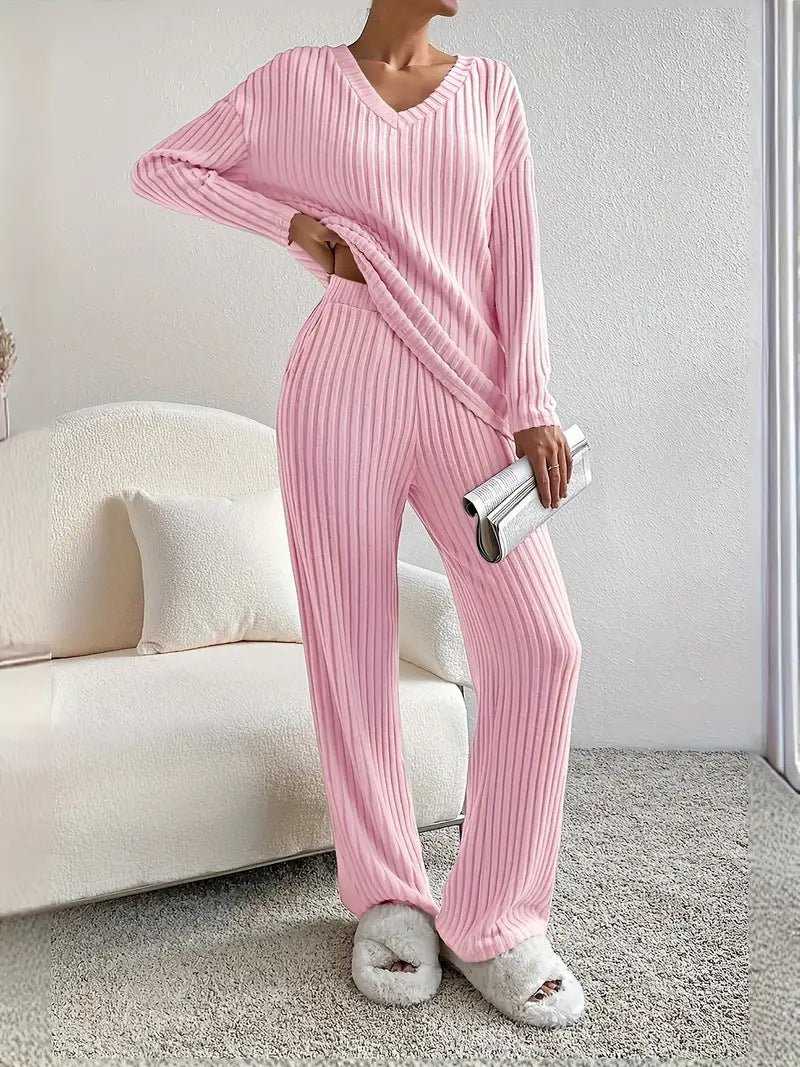 Sora Ribbed Knit Set