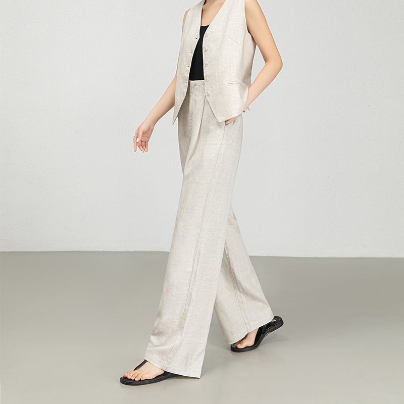 Marcella Heritage Linen Pants