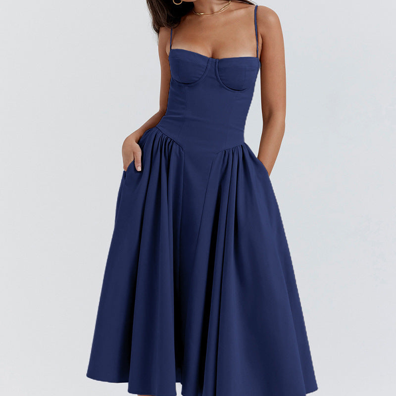 Amorette Tie Strap Maxi