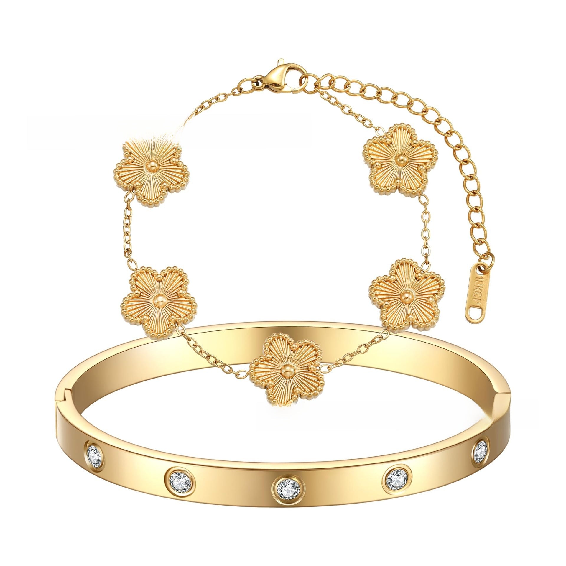 Petaline Gold Bracelet