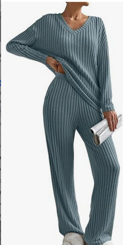 Sora Ribbed Knit Set