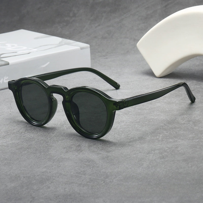 Round Frame UV Protection Sunglasses