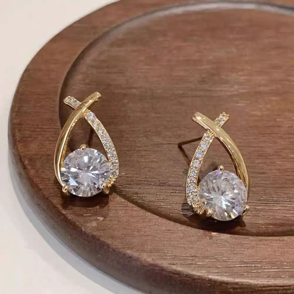 Aurel Cross Earrings