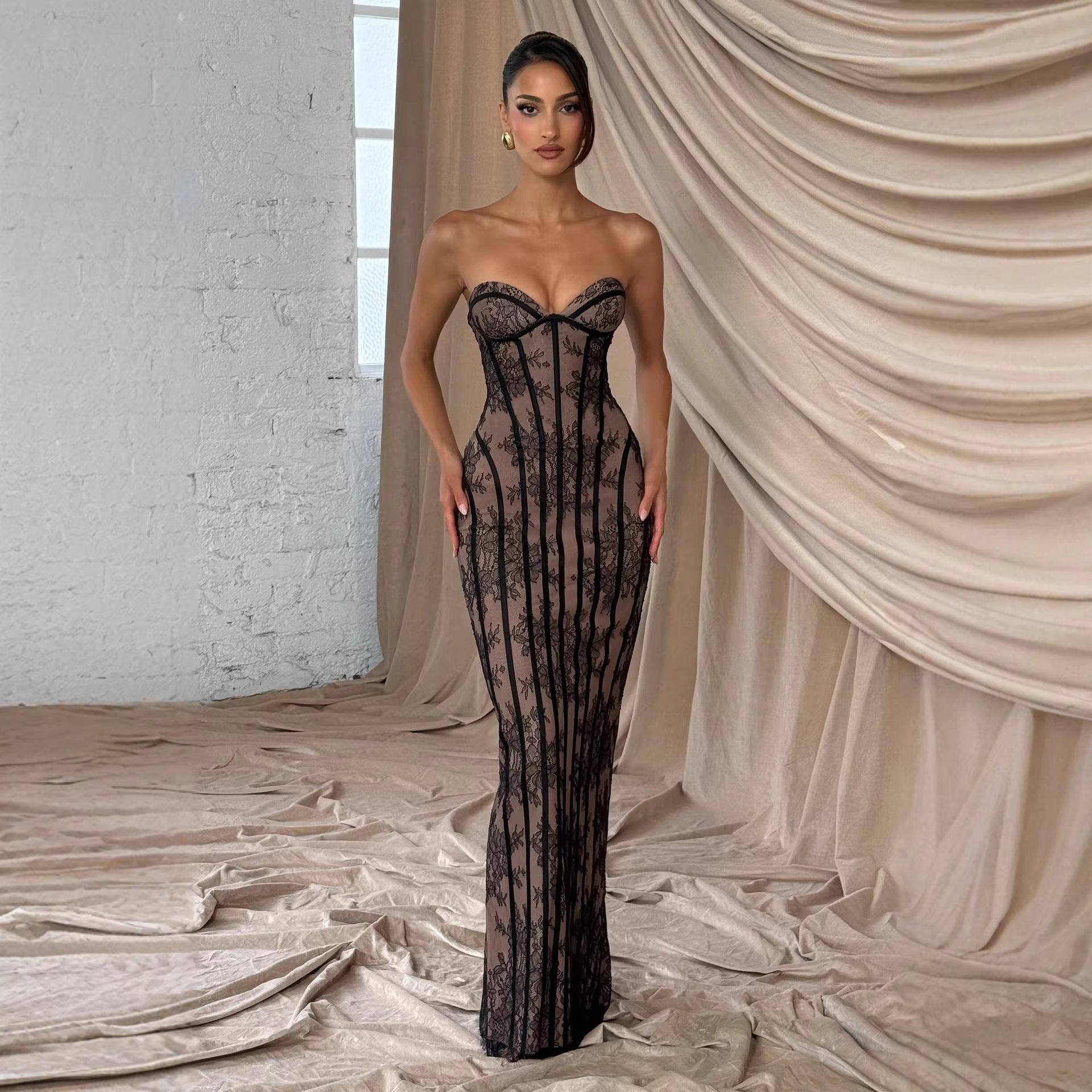 Allegra Fishtail Knit Dress
