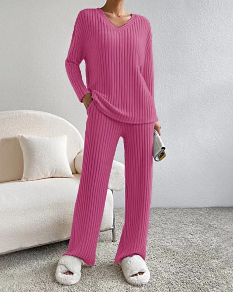 Sora Ribbed Knit Set