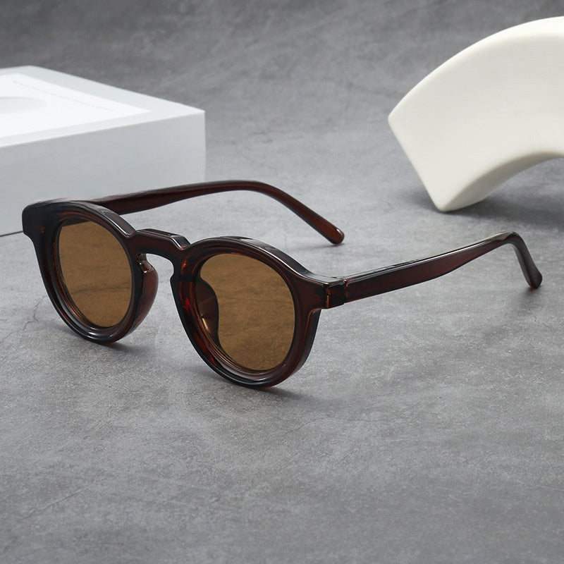 Round Frame UV Protection Sunglasses