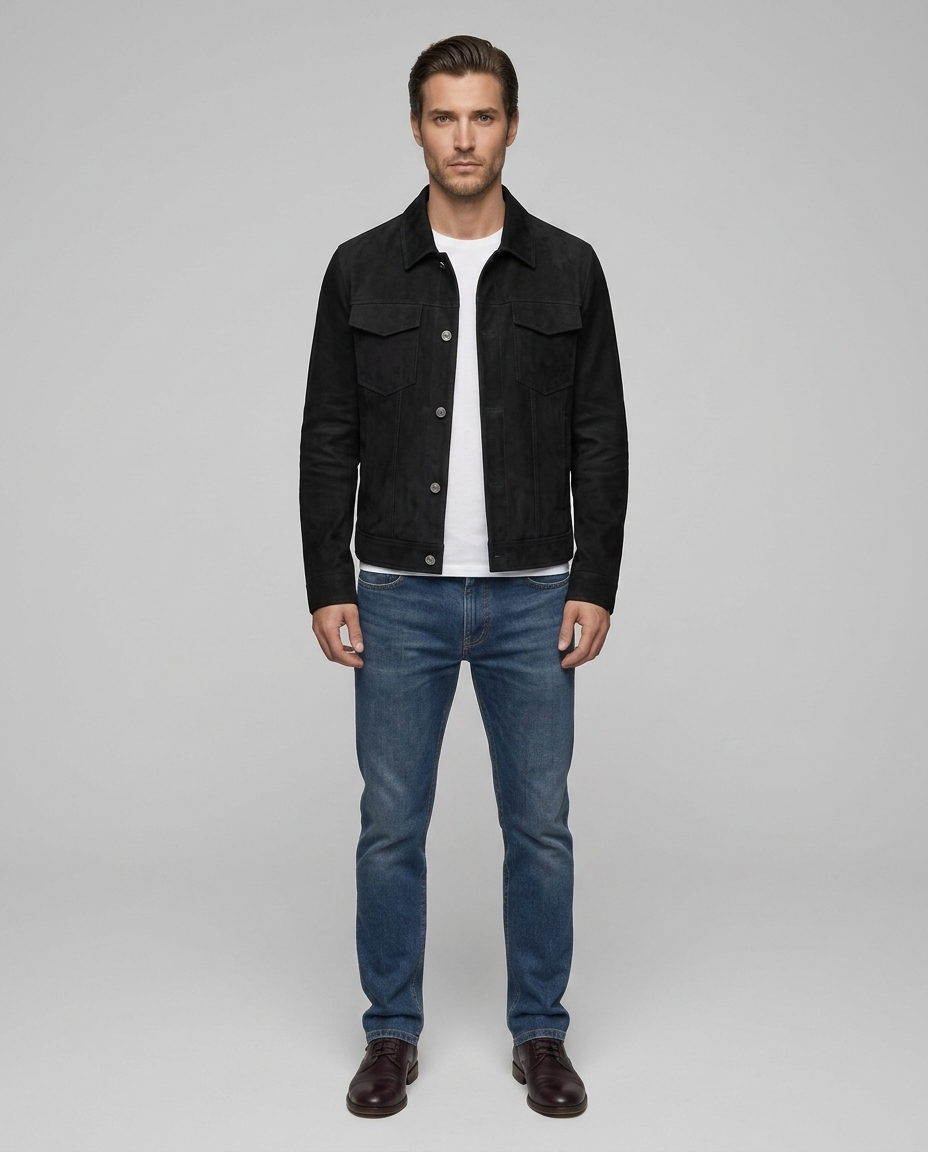 Alder Waterproof Hooded Jacket Black Front
