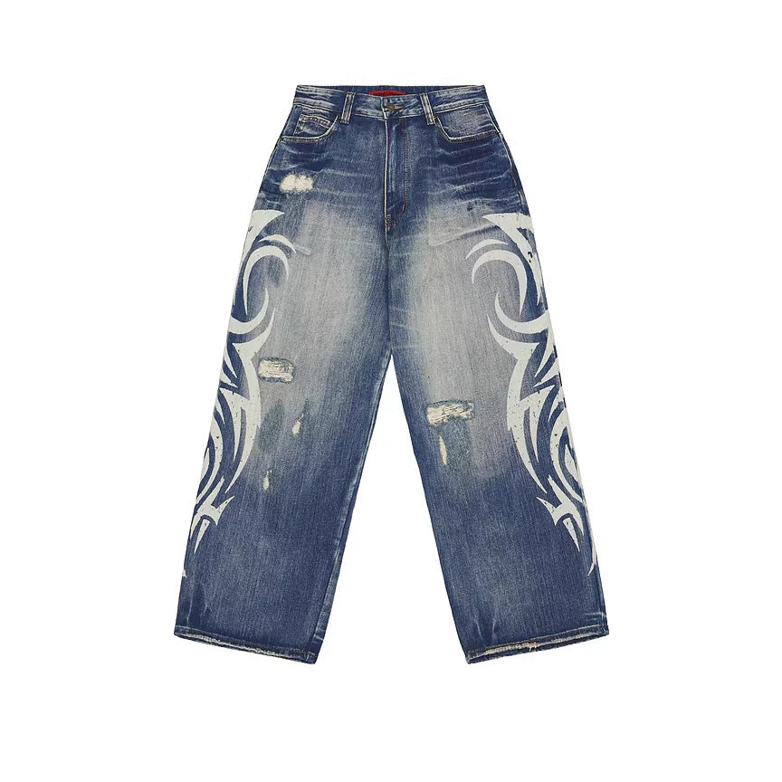 Varelli Retro Wide Leg Denim