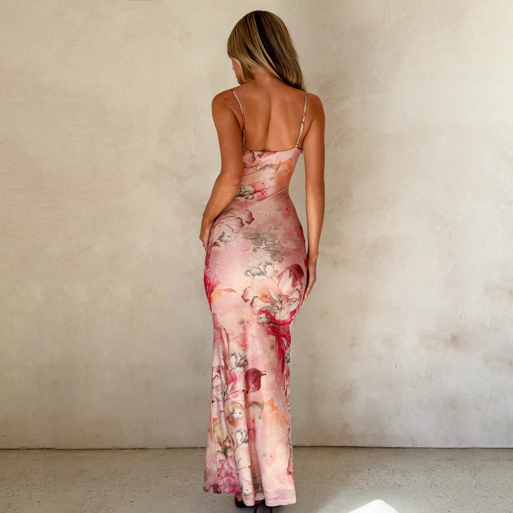 Floréline Lace Floral Dress